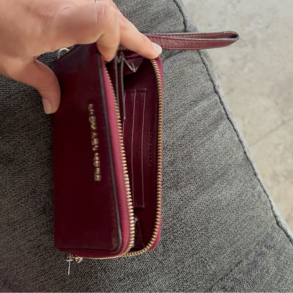 Michael Kors Burgundy Wallet